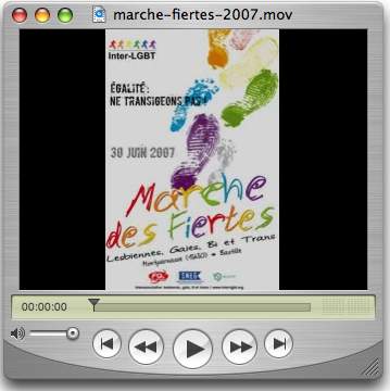 Impossible de lire la video